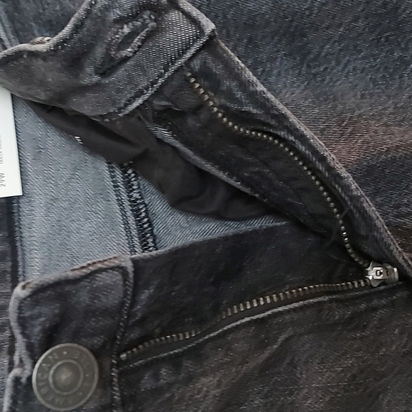 NWT American Eagle 90s Bootcut Jeans Black Wash Size 8 Short - Picture 9 of 11